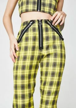 Best Sale 🧨 The Ragged Priest Bottoms Tartan Jinx Pants ❤️ 9 The Ragged Priest Bottoms Tartan Jinx Pants