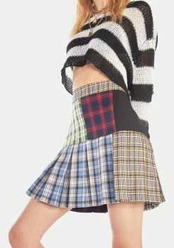 The Ragged Priest Bottoms Pixel Mini Skirt