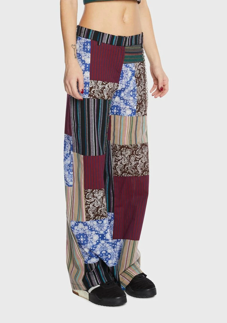 Best Sale โจ The Ragged Priest Trousers Radical Patchwork Pants ๐ 5 The Ragged Priest Trousers Radical Patchwork Pants