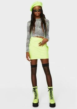 The Ragged Priest Bottoms Orbit Buckle Skirt