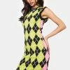 The Ragged Priest Dresses Merit Argyle Sweater Dress