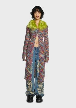 The Ragged Priest Tops Spacedye Generation Cardigan