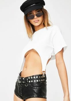 The Ragged Priest Cradle Suspender Tee Tops