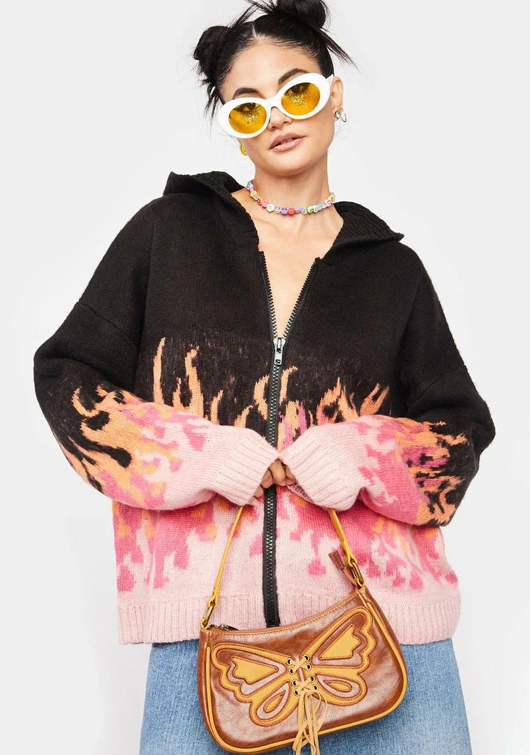 Outlet ๐ The Ragged Priest Tops Enlightened Flame Hoodie ๐ฅ 3 The Ragged Priest Tops Enlightened Flame Hoodie