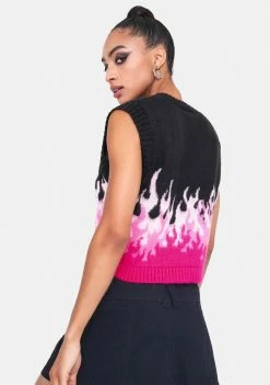 The Ragged Priest Burnout Vest Tops