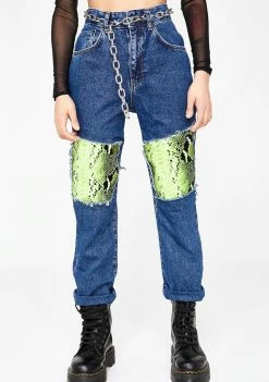 The Ragged Priest Bottoms Adder Jeans