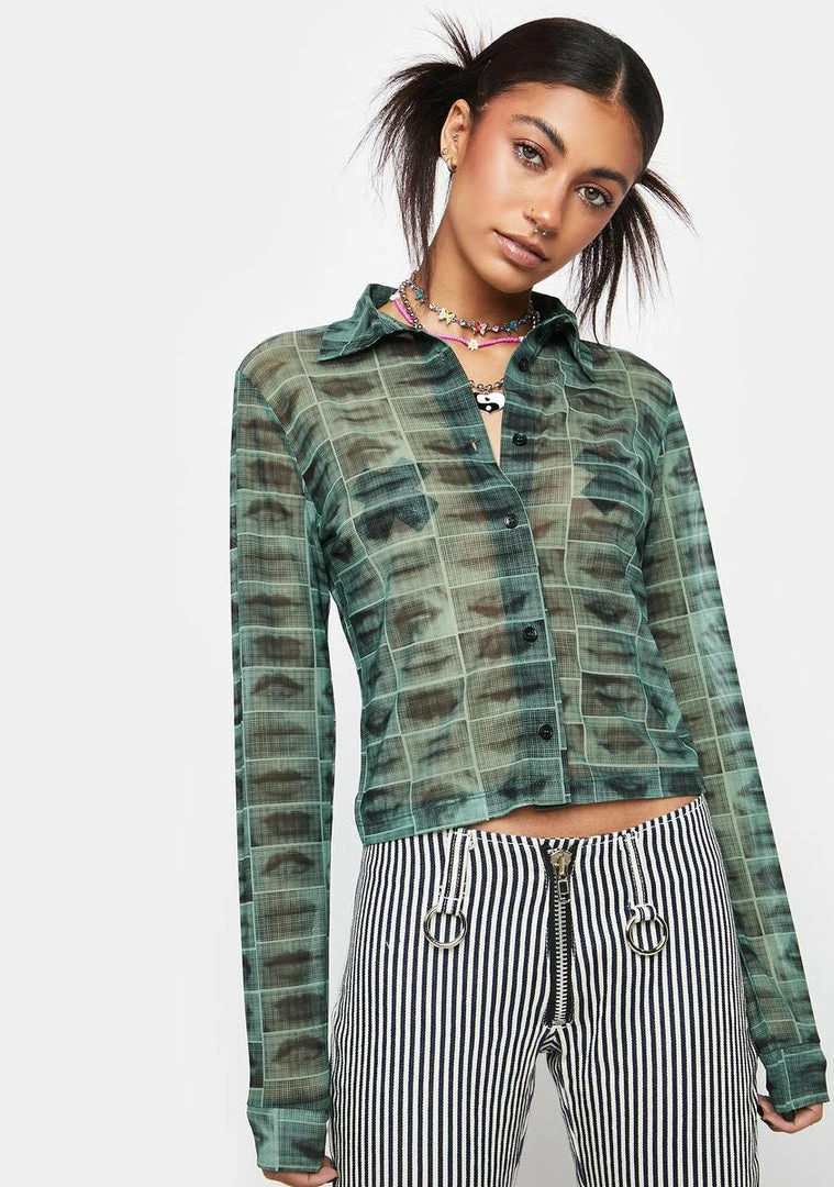 Best reviews of π₯ The Ragged Priest Tops Voices Mesh π Shirt 𧨠3 The Ragged Priest Tops Voices Mesh Shirt