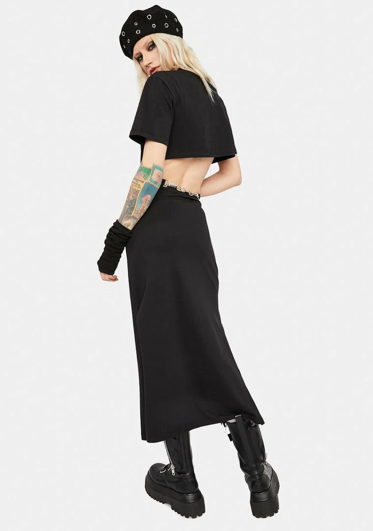 Coupon 👍 The Ragged Priest 👗 Dresses Hidden Cutout Midi 👗 Dress 😀 6 The Ragged Priest Dresses Hidden Cutout Midi Dress