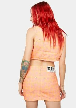 The Ragged Priest Doll Denim Mini Skirt