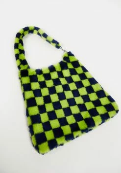 The Ragged Priest Dizzy Checkered Tote Bag