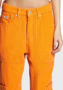 Deals β The Ragged Priest Orange Cord Combat π Jeans π 8 The Ragged Priest Orange Cord Combat Jeans