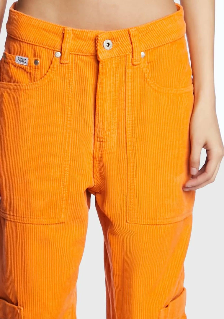 Deals β The Ragged Priest Orange Cord Combat π Jeans π 4 The Ragged Priest Orange Cord Combat Jeans