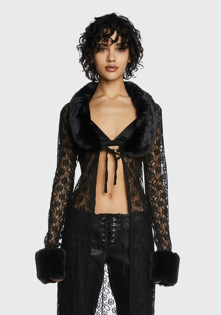 New ❤️ The Ragged Priest Ritual Lace Cardigan ❤️ 5 The Ragged Priest Ritual Lace Cardigan
