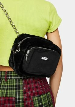 The Ragged Priest Smug Faux Fur Bumbag Bags & Wallets