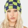 The Ragged Priest Player Checkered Beanie