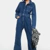The Ragged Priest Jumpsuits & Rompers Questioner Denim Boilersuit