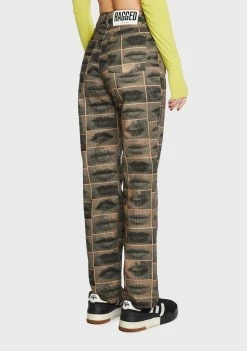 Brand new 🔥 The Ragged Priest Boyfriend 👖 Jeans Hearsay Graphic Pants ⭐ 9 The Ragged Priest Boyfriend Jeans Hearsay Graphic Pants