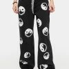 The Ragged Priest Boyfriend Jeans Charcoal Yin Yang Printed Release Jeans