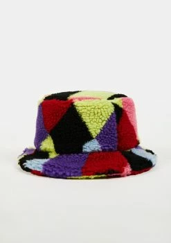 Best Pirce π― The Ragged Priest Hats Vivid Argyle Bucket Hat π 11 The Ragged Priest Hats Vivid Argyle Bucket Hat