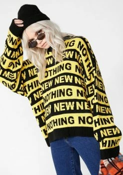 The Ragged Priest Tops Nothing New Knit