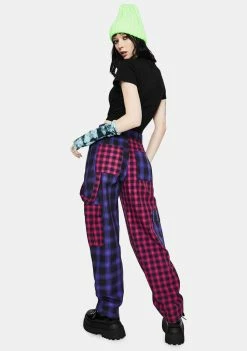 Budget ๐ The Ragged Priest Crux Plaid Cargo Pants ๐ 9 The Ragged Priest Crux Plaid Cargo Pants