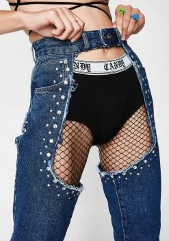 The Ragged Priest Crystal Jeans Bottoms