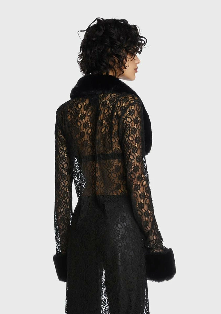 New ❤️ The Ragged Priest Ritual Lace Cardigan ❤️ 7 The Ragged Priest Ritual Lace Cardigan