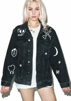 Best reviews of 🔔 The Ragged Priest Outerwear Bone Rattler Denim Jacket ❤️ 9 The Ragged Priest Outerwear Bone Rattler Denim Jacket