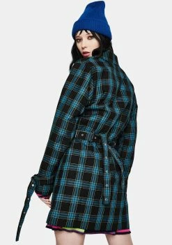 The Ragged Priest Dresses Skool Plaid Blazer Dress