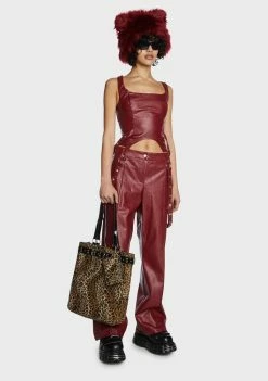 New π The Ragged Priest Chalice Vegan Leather Pants β 11 The Ragged Priest Chalice Vegan Leather Pants