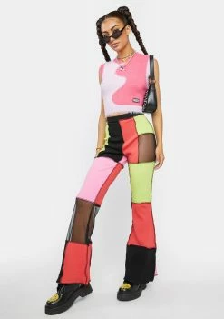 The Ragged Priest Bottoms Recess Patchwork Pants