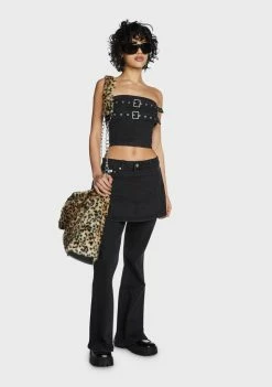 The Ragged Priest Bottoms Low Rider Skirt Pants