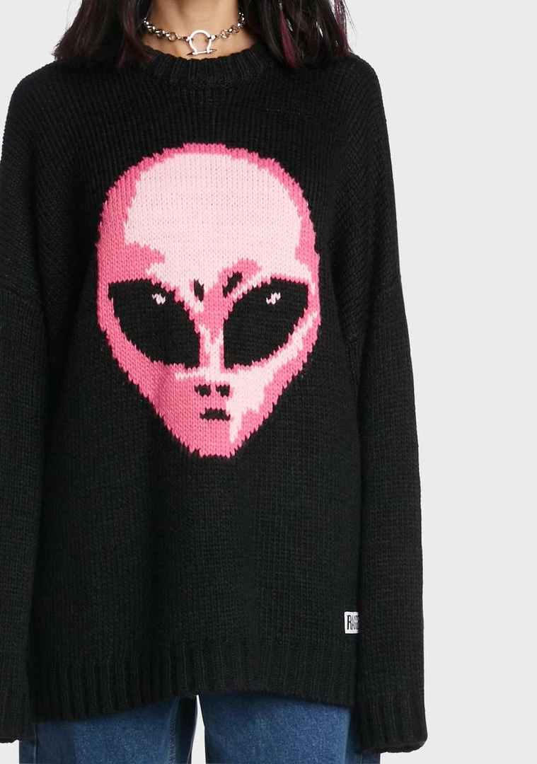 Best Pirce 🎁 The Ragged Priest Alien Knit Jumper 🌟 4 The Ragged Priest Alien Knit Jumper