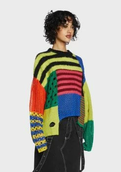 The Ragged Priest Banchee Knit Sweater Tops