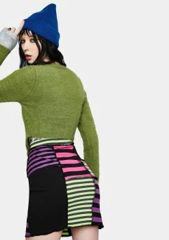 The Ragged Priest Reform Fuzzy Crop Top