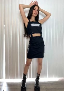 The Ragged Priest Dresses Barcode Utility Dress