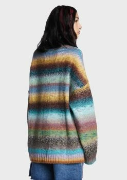 Best Pirce π― The Ragged Priest Spacedye Skull Knit Sweater π 8 The Ragged Priest Spacedye Skull Knit Sweater