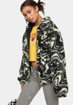 The Ragged Priest Crawler Fleece Hoodie Outerwear