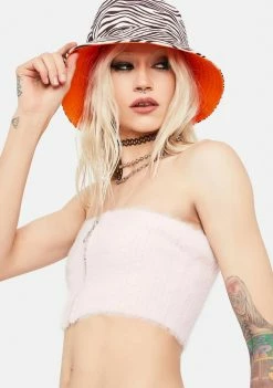 The Ragged Priest Tops Sensation Fuzzy Bandeau Top