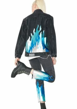The Ragged Priest Underworld Denim Jacket Outerwear