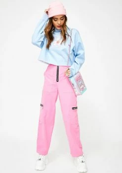 Best Pirce β The Ragged Priest Bottoms Blush Wide Leg Pants π 8 The Ragged Priest Bottoms Blush Wide Leg Pants