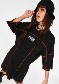 The Ragged Priest Dresses Infra Skater Tee Dress
