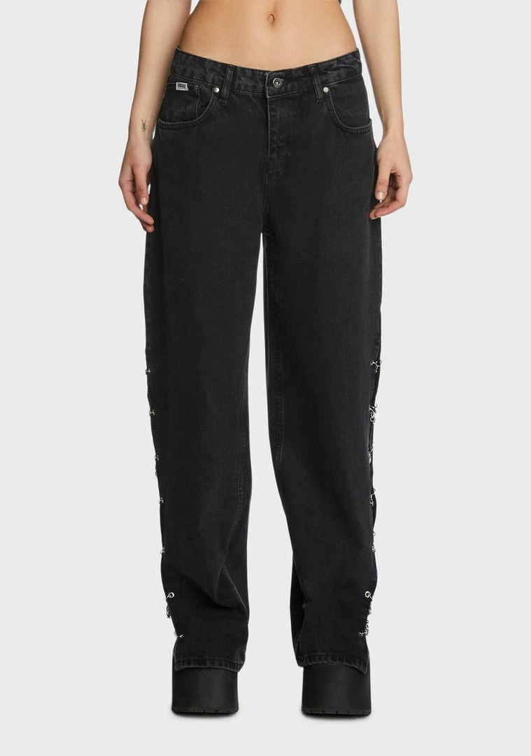 New β The Ragged Priest Chain Split Release π Jeans Bottoms β 3 The Ragged Priest Chain Split Release Jeans Bottoms