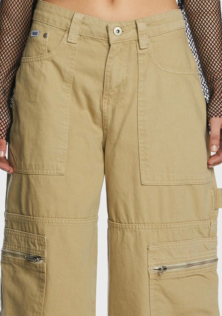 Wholesale 𧨠The Ragged Priest Bottoms Stone Zip Sweeper π Jeans π€© 4 The Ragged Priest Bottoms Stone Zip Sweeper Jeans