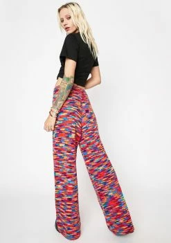 The Ragged Priest Blasted Knit Pants Bottoms