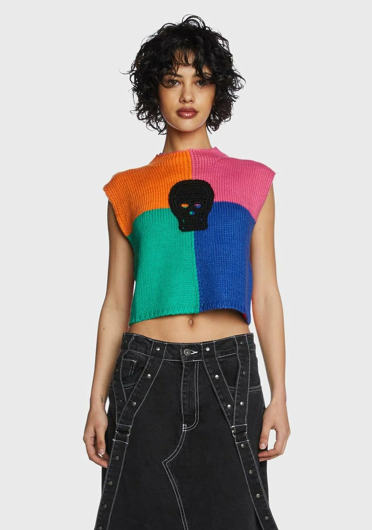 Hot Sale 👏 The Ragged Priest Tops Destroy Knit Top 😀 3 The Ragged Priest Tops Destroy Knit Top