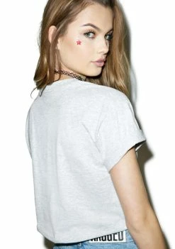 The Ragged Priest Good Girl Crop Tee Tops