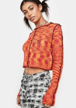 The Ragged Priest Streamer Knit Top