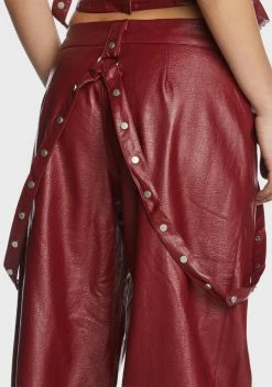 New π The Ragged Priest Chalice Vegan Leather Pants β 8 The Ragged Priest Chalice Vegan Leather Pants