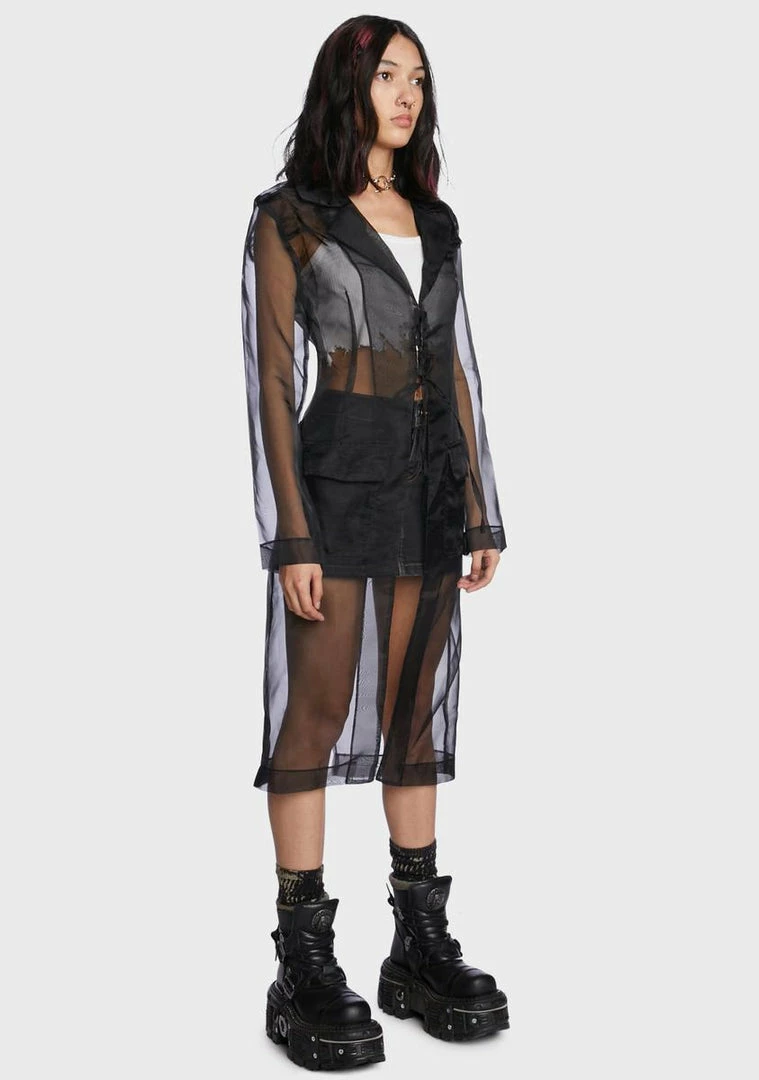 Best reviews of β€οΈ The Ragged Priest Gatekeeper Organza Trench π§₯ Coat Trench π§₯ Coats π 6 The Ragged Priest Gatekeeper Organza Trench Coat Trench Coats